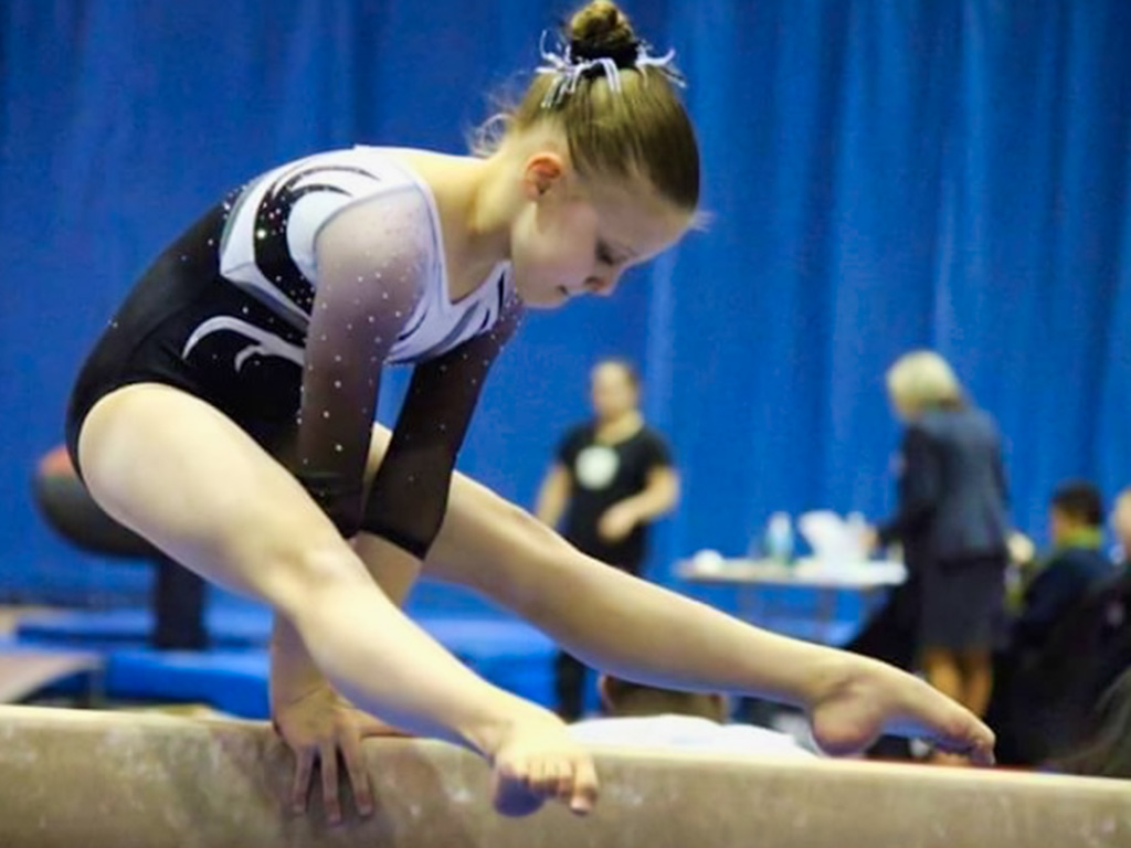 Blue Out Bullying Benefit Meet USA Gymnastics NJ