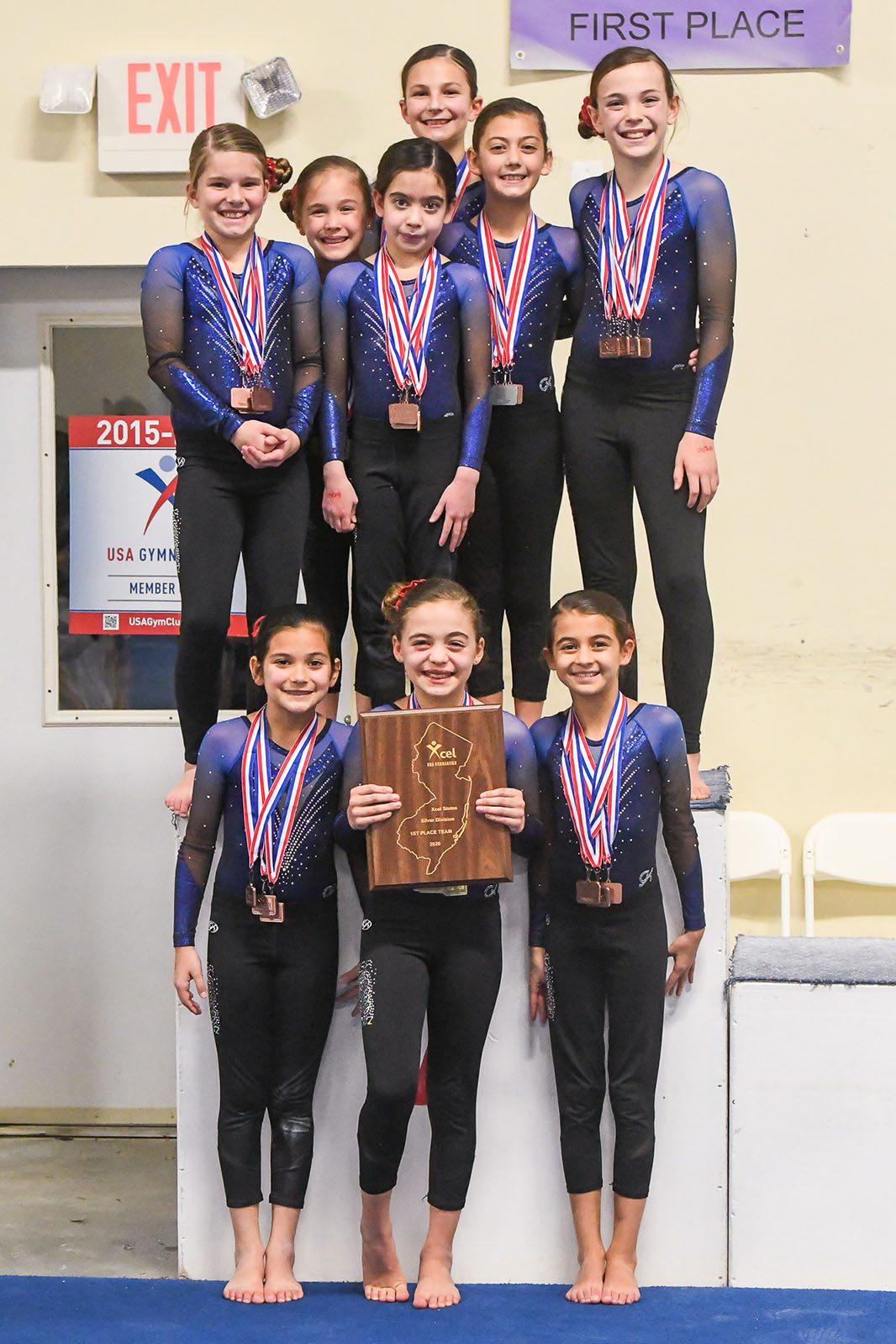 Xcel Silver States 2020 Results USA Gymnastics NJ