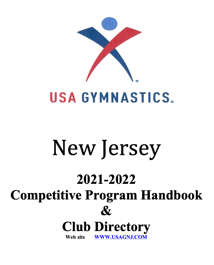 20212022 UASAGNJ Competitive Program Handbook Posted. USA